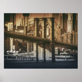 Poster "From Brooklyn to Manhattan"