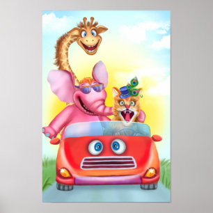 Poster Funny Animals