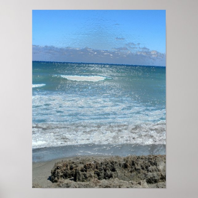 Poster für Beach Scene (Vorne)