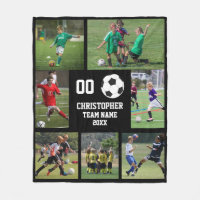Poster für das Fußballteam-Foto