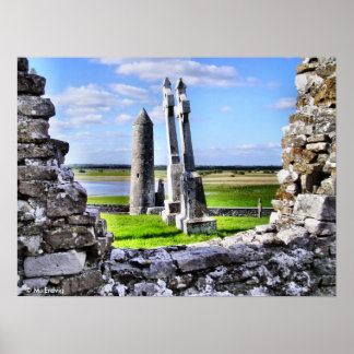 Poster für den Rausch von Clonmacnoise oder Print
