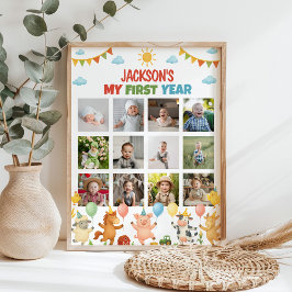 Poster für die ersten Farmtier-Jahre - Fotomeilens