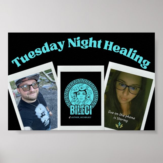 Poster für die Nacht am Dienstag (Vorne)