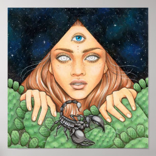 Poster für die Wüstenreise