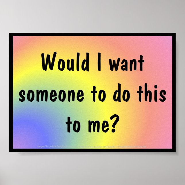 Poster für die Zeichenentwicklung (Vorne)