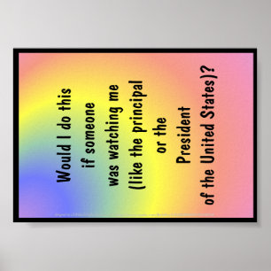 Poster für die Zeichenentwicklung