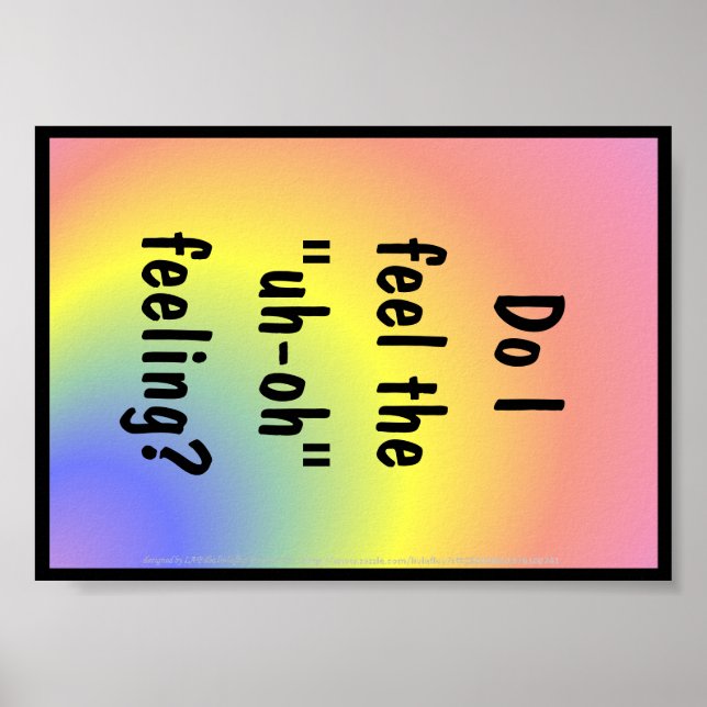 Poster für die Zeichenentwicklung (Vorne)