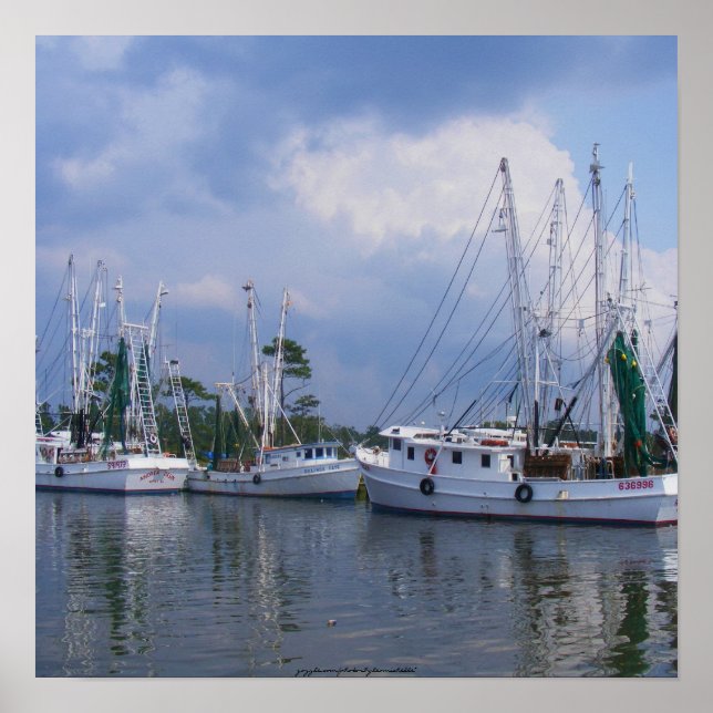 Poster für Fischereifahrzeuge (Vorne)