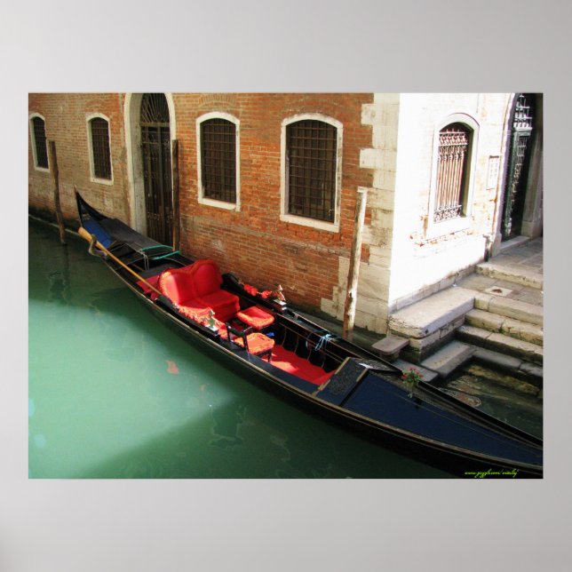 Poster für Fotografien in Venedig, Italien (Vorne)