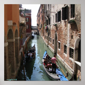 Poster für Fotografien in Venedig, Italien