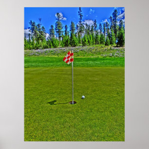 Poster für Golfplätze