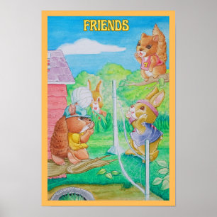 Poster für Kinderfreunde