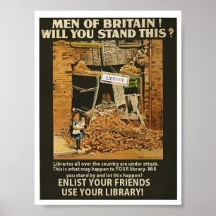 Poster für Männer in Großbritannien