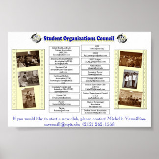Poster für Organisationen