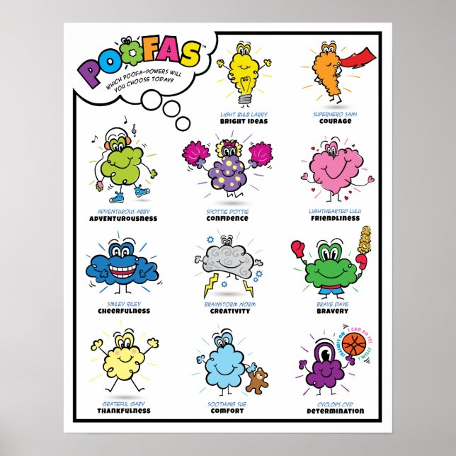 Poster für POOFA-POWER (Vorne)