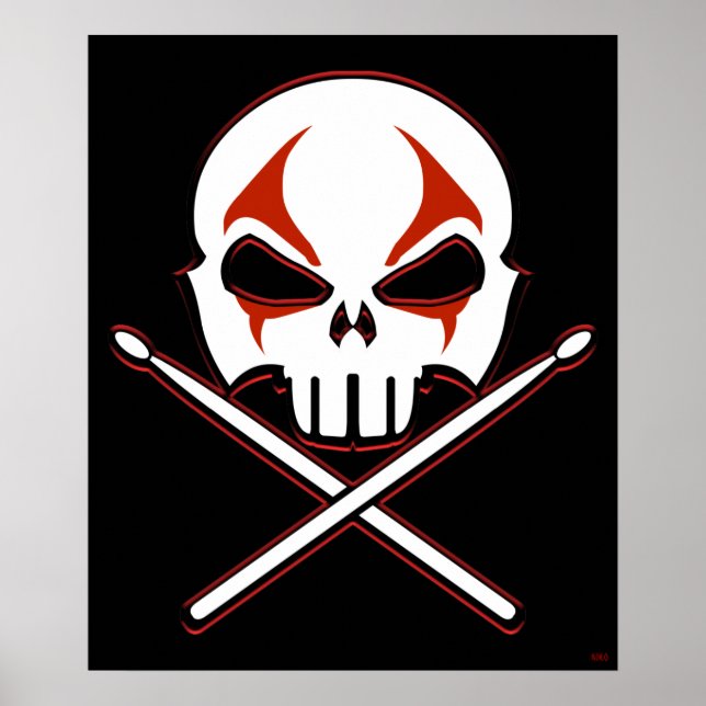 Poster für Rock & Roll-Plakate für Schwermetalle (Vorne)