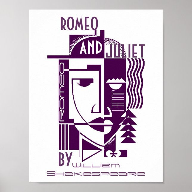 Poster für Romeo und Julia William Shakespeare (Vorne)