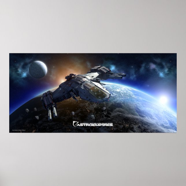 Poster für schwere Bomber (Vorne)