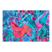 Poster für stilisierte elektronische Schaltkreise