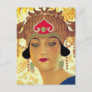 Poster für Turandot (Detail) - Giacomo Puccini Postkarte