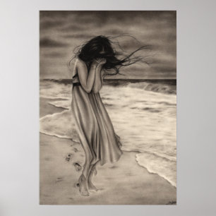 Poster für verlorene Schritte