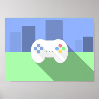 Poster für Videospielcontroller