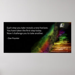 Poster für Wunschschritte