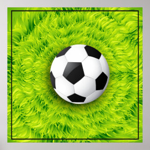 Poster-Fußball 24" x 24" Poster