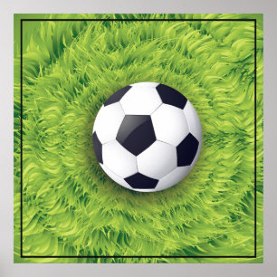 Poster-Fußball 24" x 24" Poster
