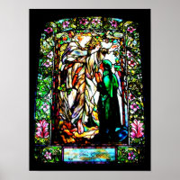 Poster-gekettetes Glas-Louis Tiffany 111