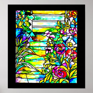 Poster-gekettetes Glas-Louis Tiffany 112 Poster