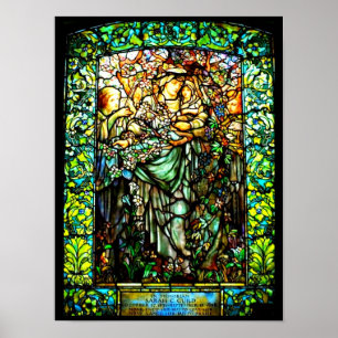 Poster-gekettetes Glas-Louis Tiffany 116 Poster