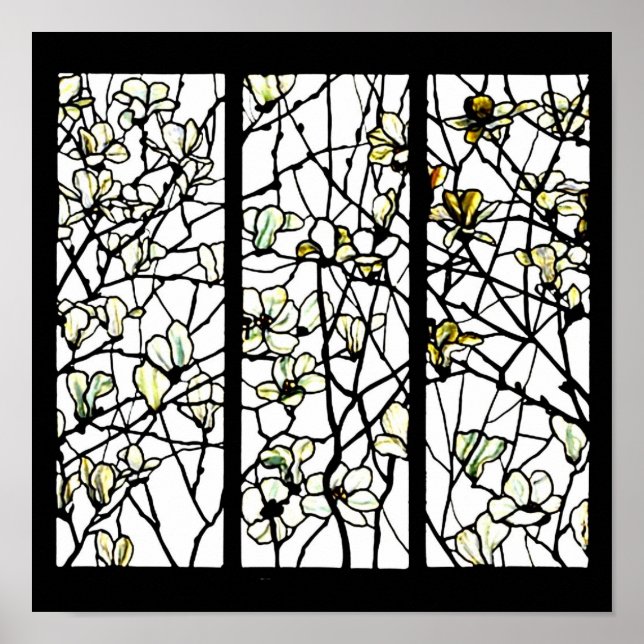Poster-gekettetes Glas-Tiffany 23 Poster (Vorne)