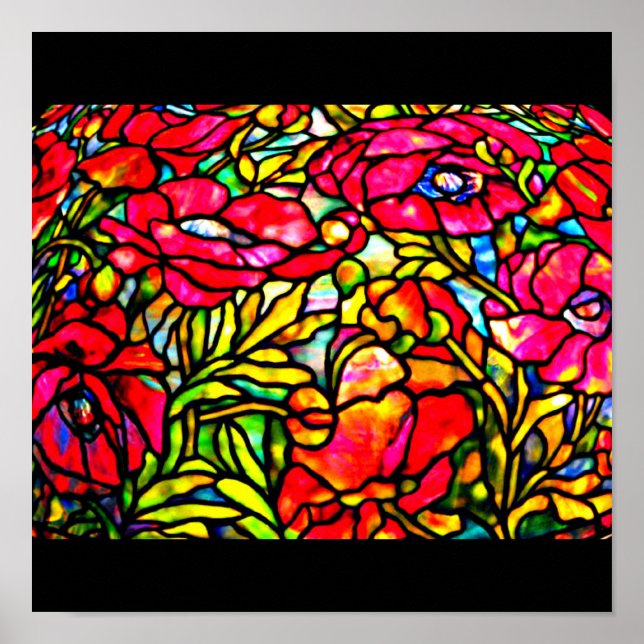 Poster-gekettetes Glas-Tiffany 28 Poster (Vorne)