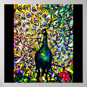 Poster-gekettetes Glas-Tiffany 29 Poster