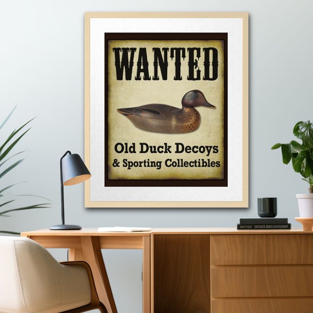 POSTER: Gewollt - Enten-Decoys Poster (Von Creator hochgeladen)
