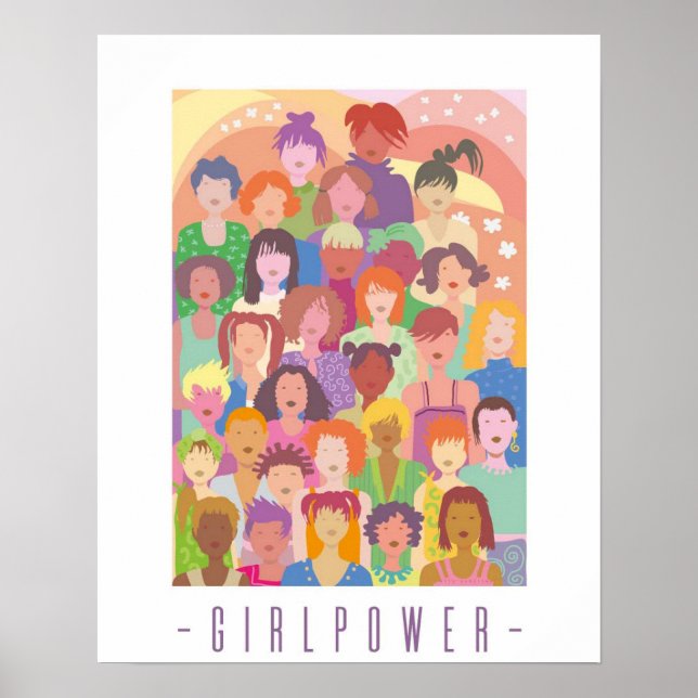 poster girlpower (Vorne)