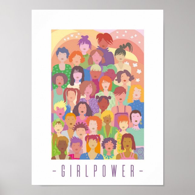 poster girlpower (Vorne)