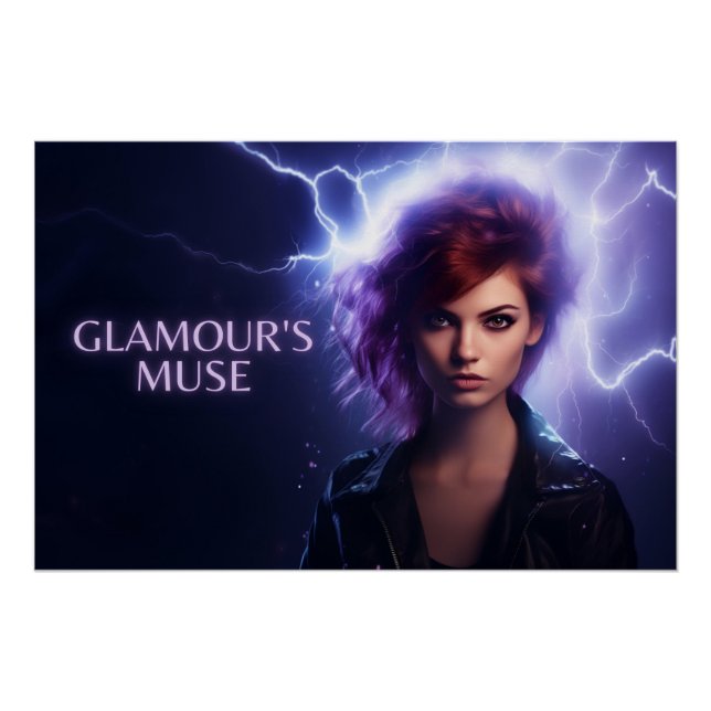 Poster Glamour’s Muse (Vorderseite)