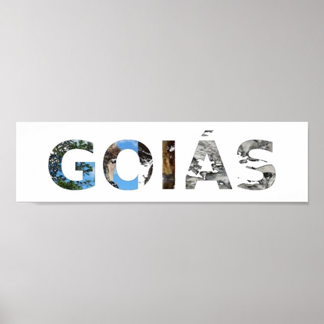 Poster Goiás (Vorne)