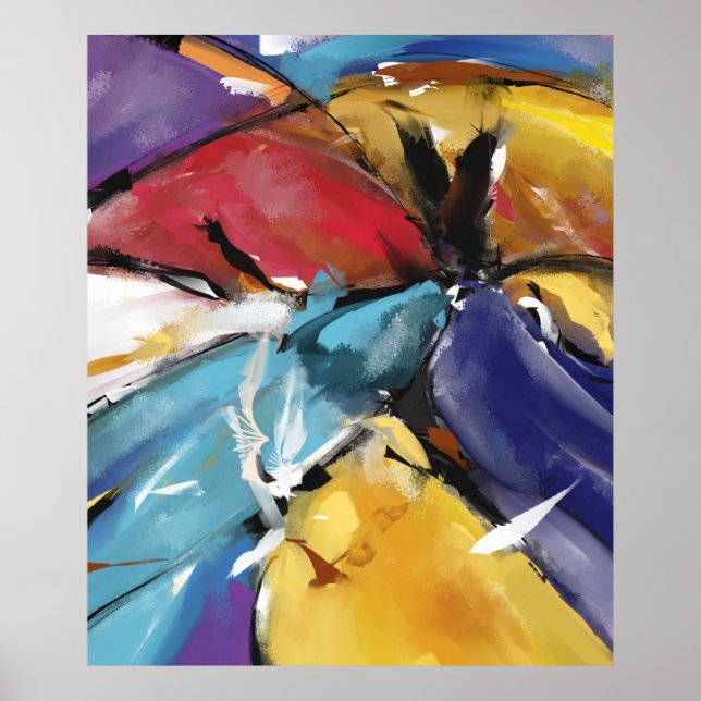 Poster Grand Model 1510 "Der Adler und die Tauben" (Vorne)