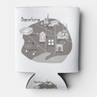 Poster grau dosenkühler