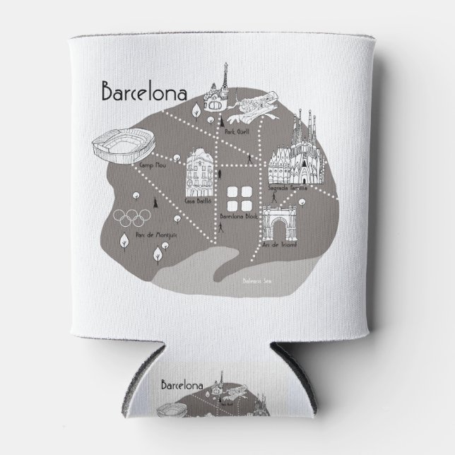 Poster grau dosenkühler (Vorderseite)