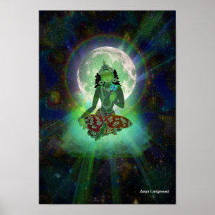 Poster "Green Tara"