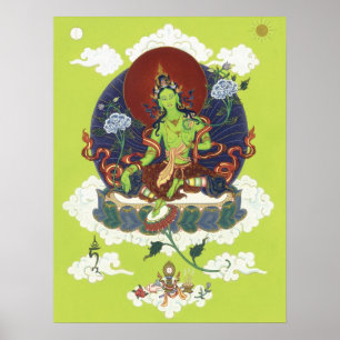 POSTER Green Tara - ab 14,25 $