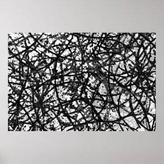 Poster Grunge Kunst Abstrakt