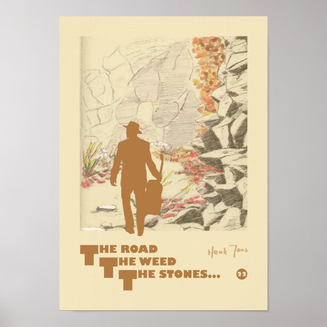 poster guitarist (design no 22) (Vorne)
