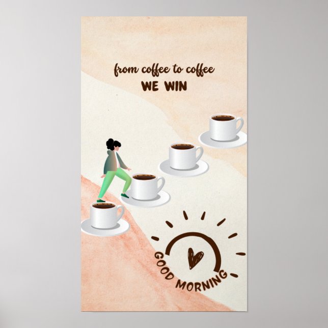 Poster Guten Morgen (Vorne)