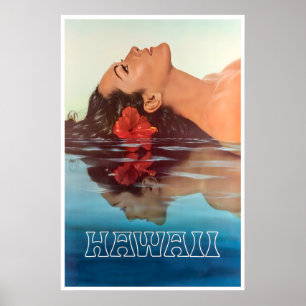 Poster Hawaii Reise Kunst Home Druck (H1008)