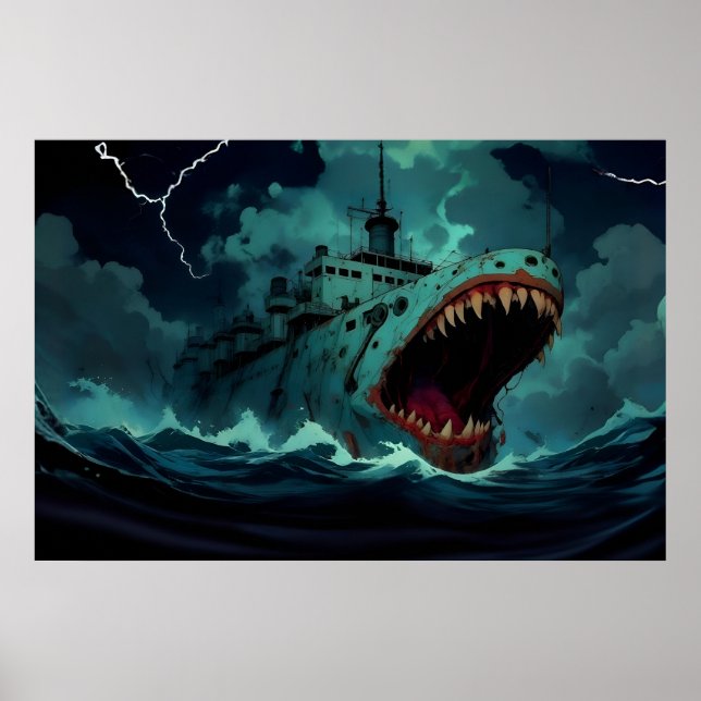 Poster"Hello from the Abyss" Poster (Vorne)